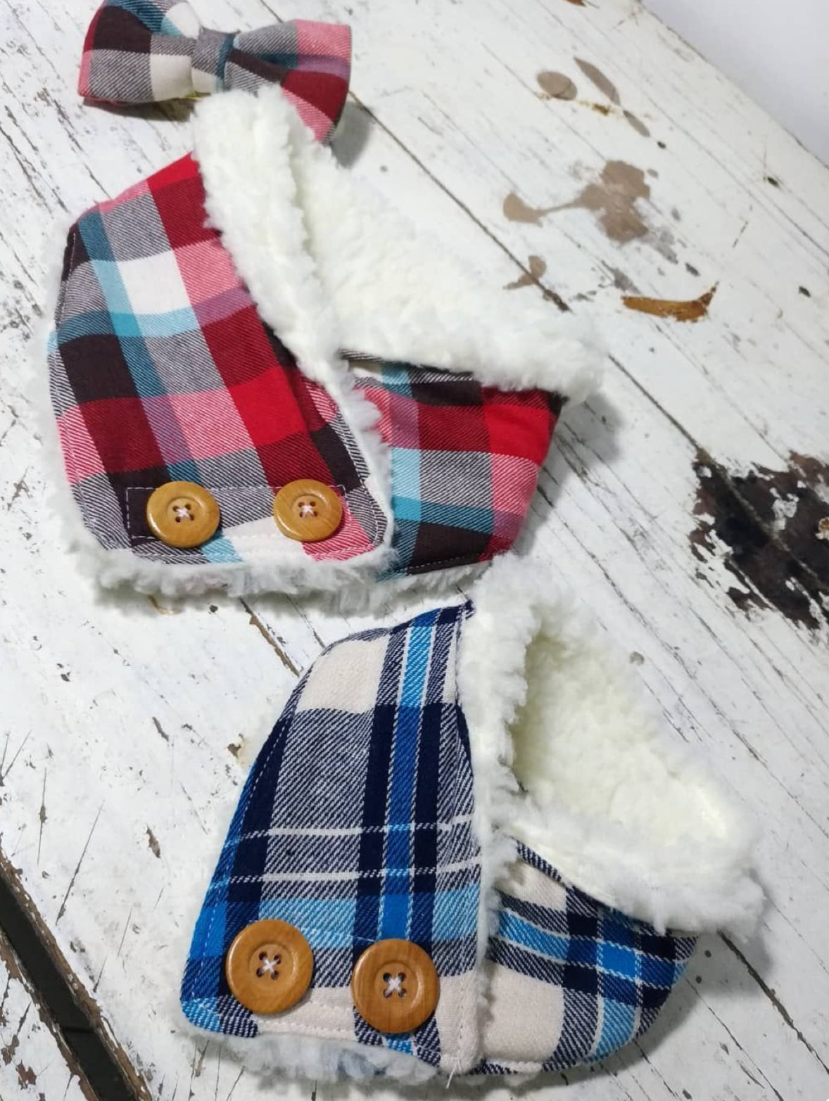 Winter fleece pet scarve