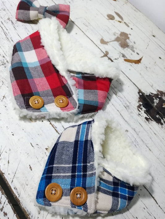 Winter fleece pet scarve