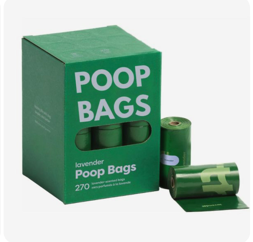 Lavender-Scented Dog Poop Bags