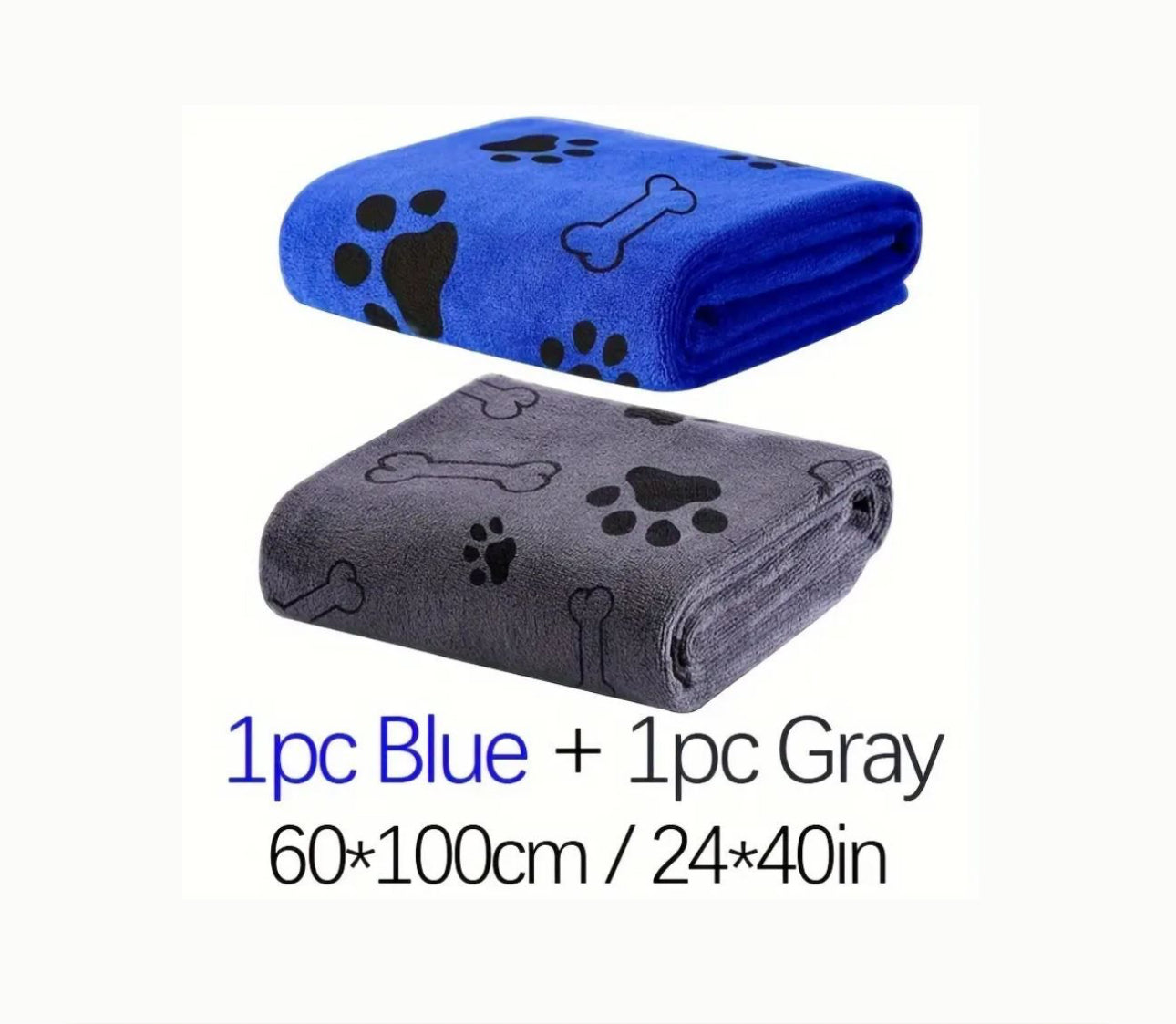 Super Absorbent Pet Bath Towel For Dogs And Cats